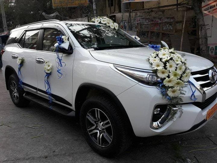 Fortuner car Rental & Wedding car Rental